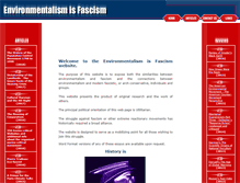Tablet Screenshot of ecofascism.com